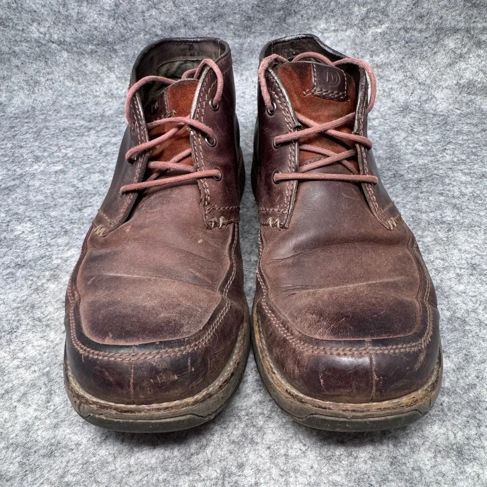 Merrell Realm Chukka Boots Mens 10.5 Brown Leather Lace Up Casual Ankle